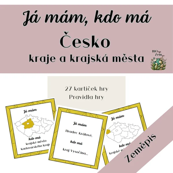 Kraje Česka - já mám, kdo má 1