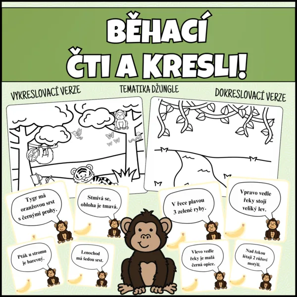 BĚHACÍ ČTI A KRESLI 1