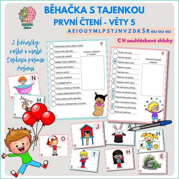 Běhačka – první čtení - věty 5 1