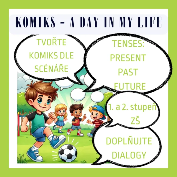 KOMIKS - TOM'S DAY 1