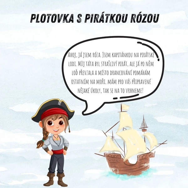 PLOTOVKA s PIRÁTKOU RÓZOU 1