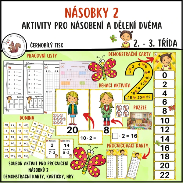 Násobky 2 1