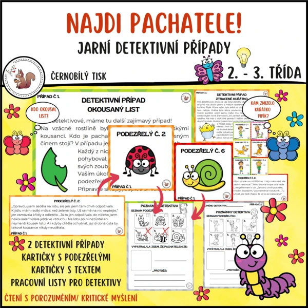 Najdi pachetele - detektivní případy jaro 1