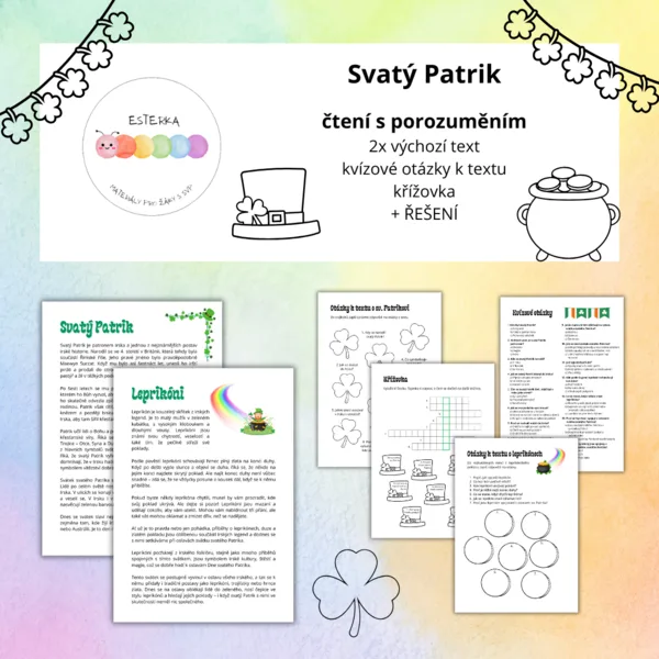 Čtení s porozuměním - svatý Patrik 1