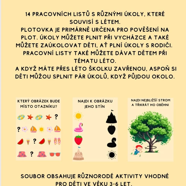 Letní „plotovka“ 1