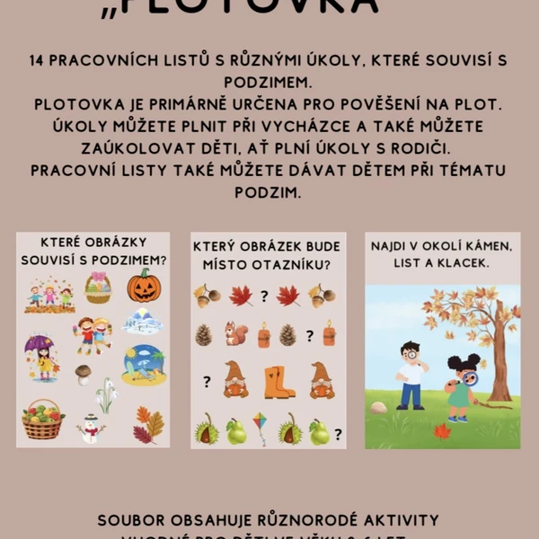 Podzimní plotovka 1
