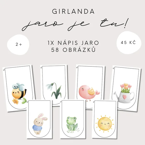 Girlanda - jaro 1