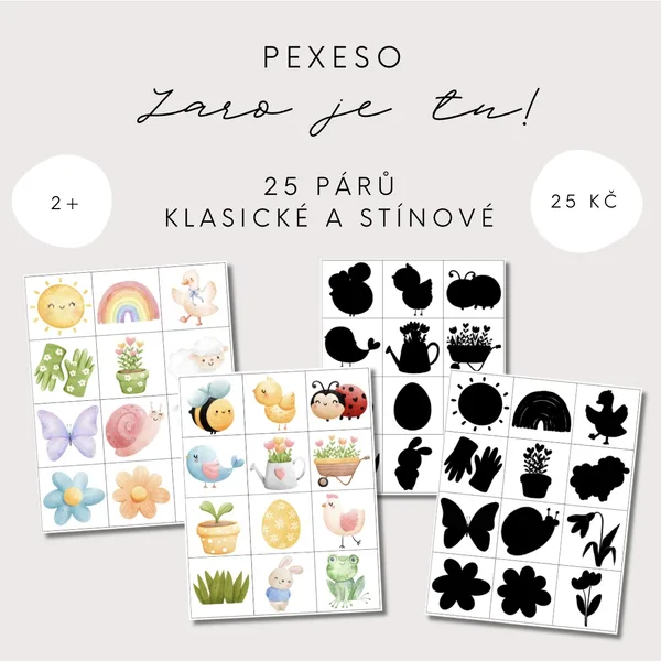 Pexeso - jaro je tu! 1