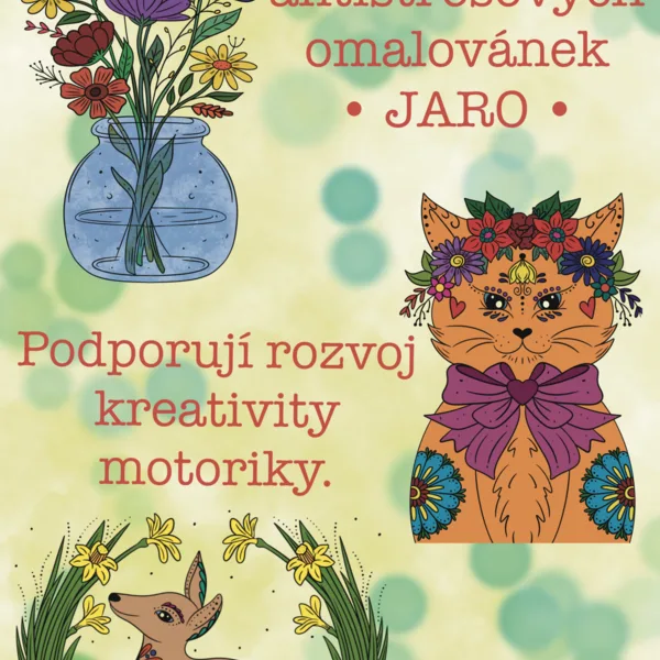 JARO - antistresové omalovánky  1