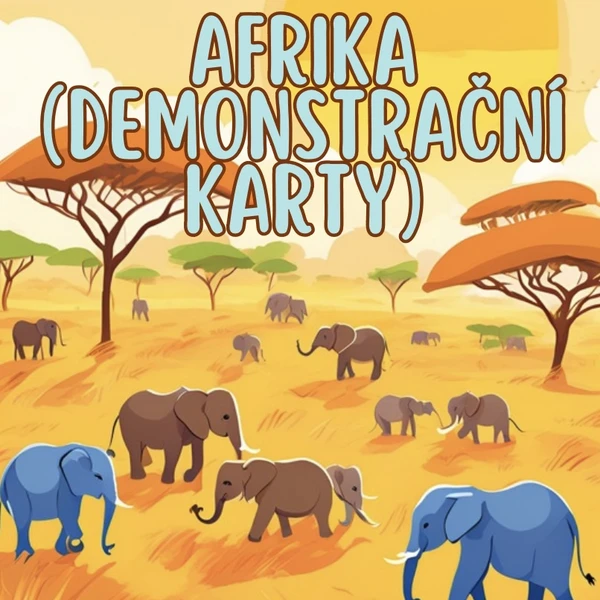 Afrika - Demonstrační karty 1