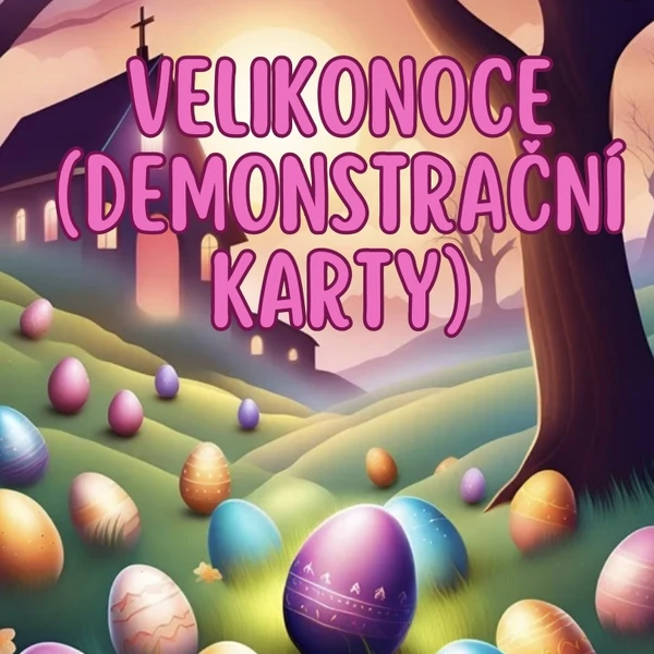 Velikonoce - Demonstrační karty 1