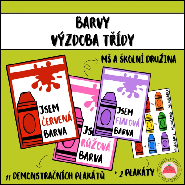 Barvy - výzdoba třídy 1