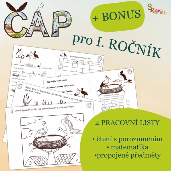 Čáp pro I. ročník 1