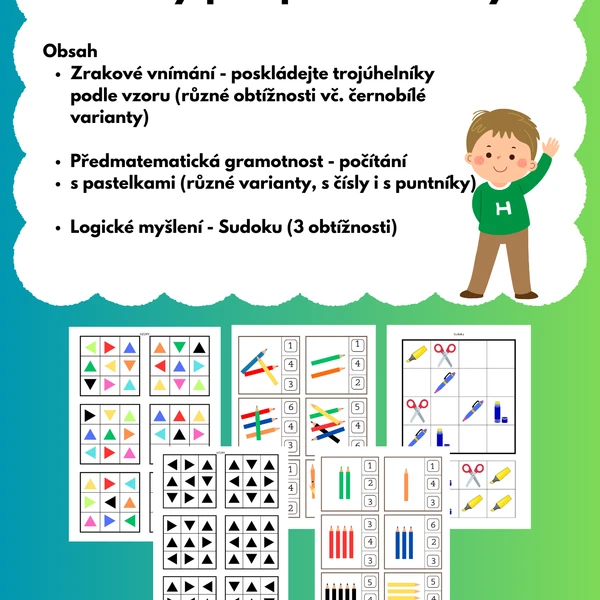 Úkoly pro předškoláky 1