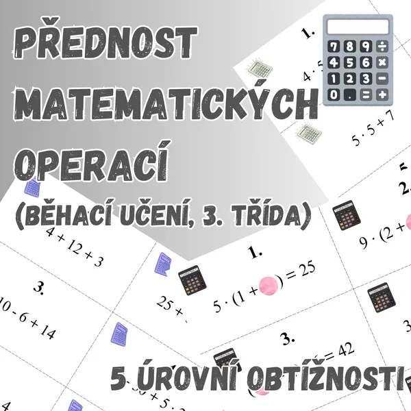 Přednost matematických operací 1