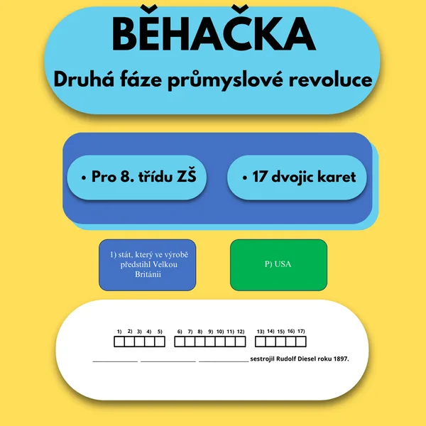 Běhačka - Druhá fáze průmyslové revoluce 1