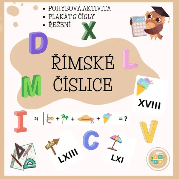 ŘÍMSKÉ ČÍSLICE 1
