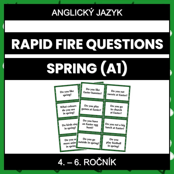 Rapid Fire Questions - Spring (A1) 1