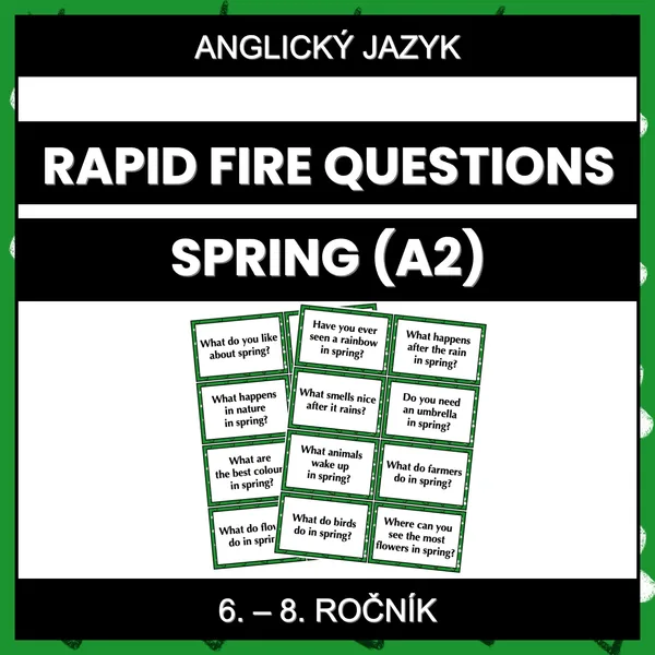 Rapid Fire Questions - Spring (A2) 1