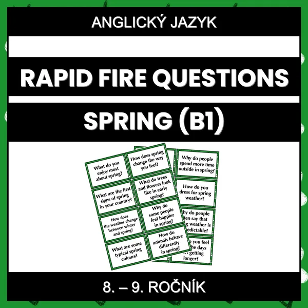 Rapid Fire Questions - Spring (B1) 1