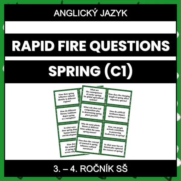 Rapid Fire Questions - Spring (C1) 1