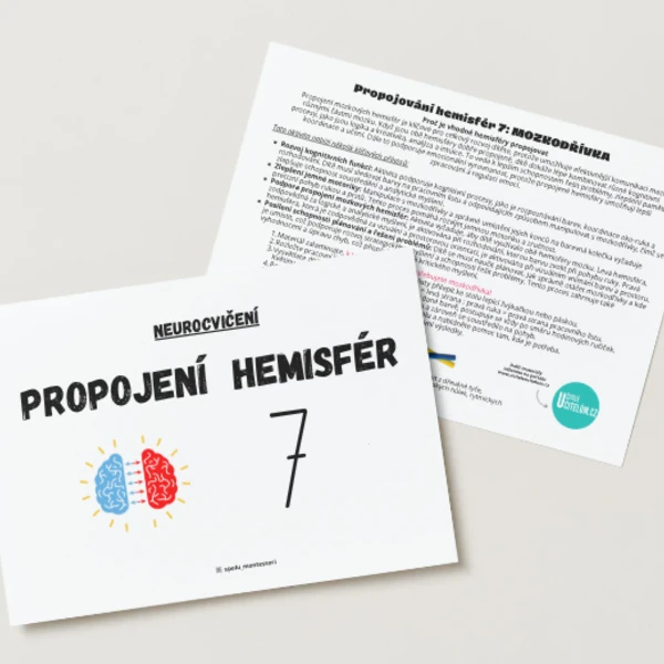 Neurocvičení 7 (propojování hemisfér - mozkodřívka) 1