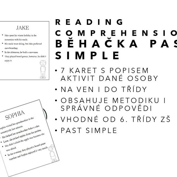 Reading comprehension - běhačka - past simple 1