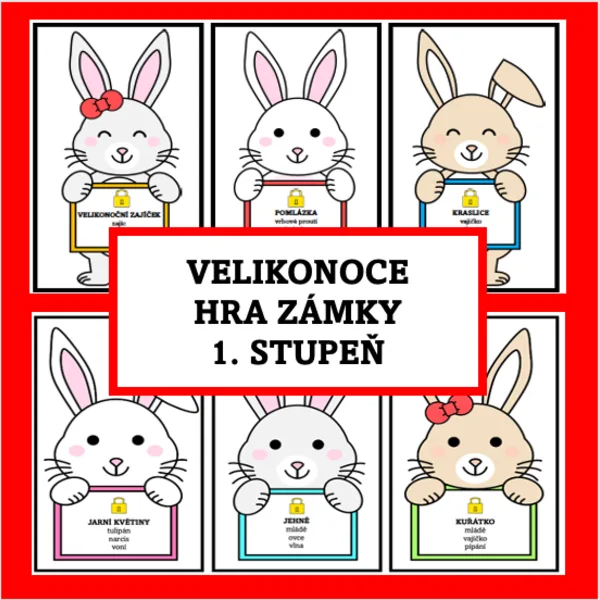 Zámky - Velikonoční hádací hra 1