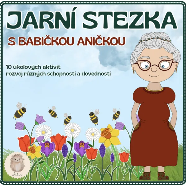 JARNÍ STEZKA s babičkou Aničkou  1