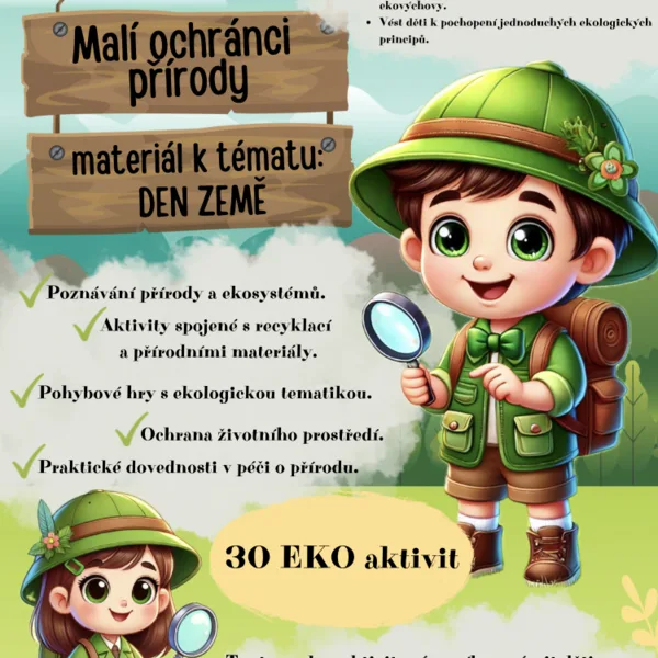 Ochránci přírody- den země, eko, recyklace 1
