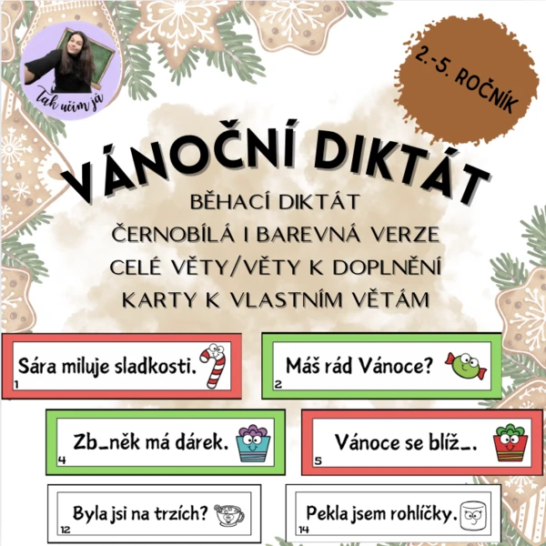 Vánoční diktát 1