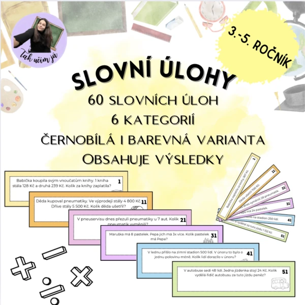 Slovní úlohy 1