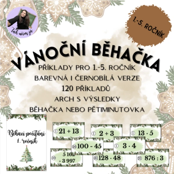 Vánoční běhačka 1