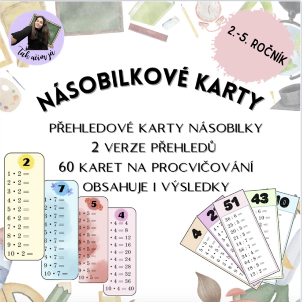 Násobilkové karty 1