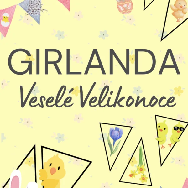 Girlanda- Velikonoce  1