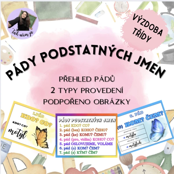 Pády podstatných jmen  1