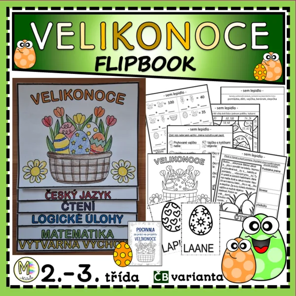 VELIKONOCE- FLIPBOOK- 2.- 3.. TŘÍDA 1