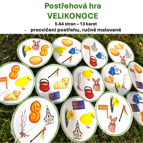 Postřehová hra - Velikonoce 1