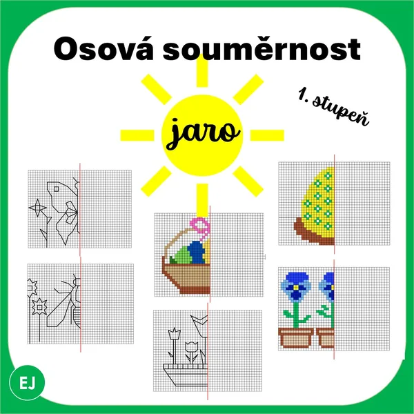 Osová souměrnost - jaro 1