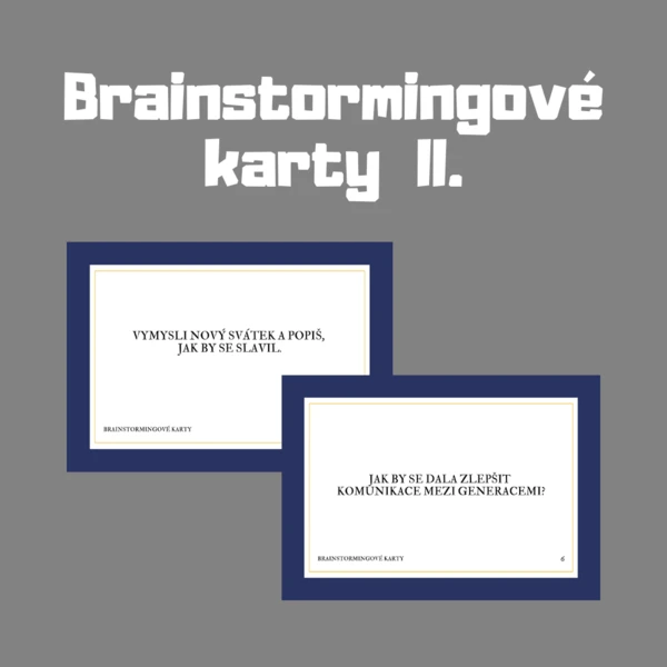 Brainstormingové karty II. 1