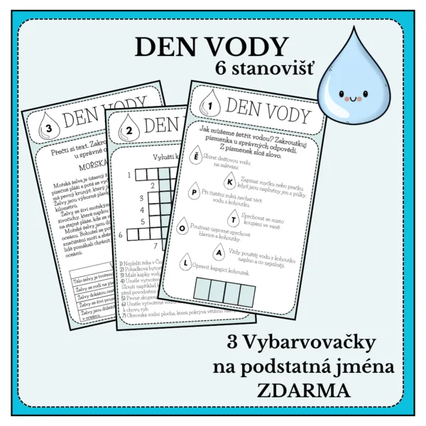 DEN VODY - STANOVIŠTĚ S TAJENKOU 1