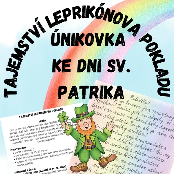 Tajemství leprikónova pokladu - únikovka ke Dni sv. Patrika 1