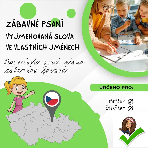 Vyjmenovaná slova ve vlastních jménech 1