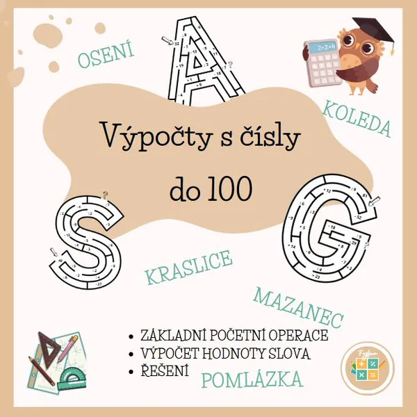 Výpočty s čísly do 100 1