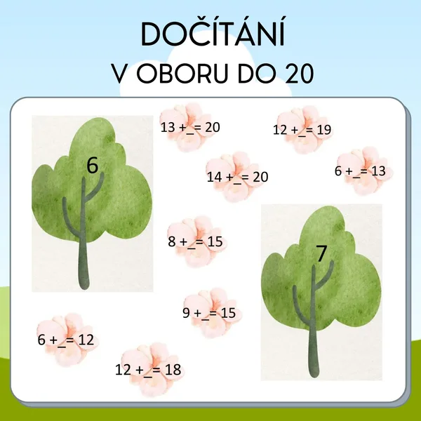 Dočítání v oboru do 20 1