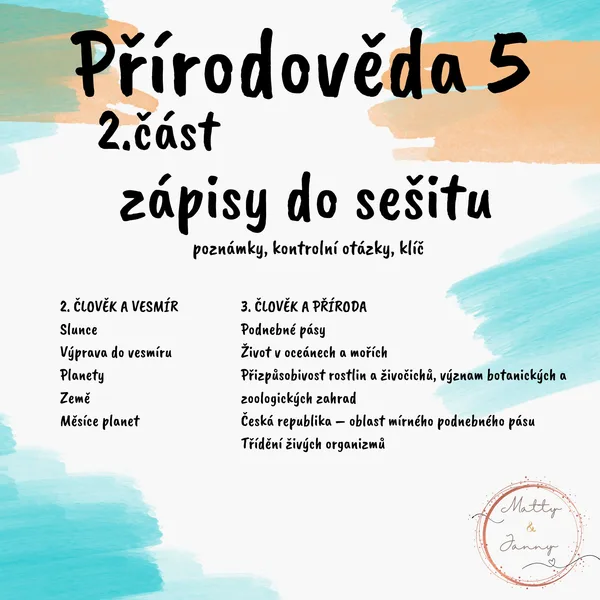 Přírodověda 5 - - 2. část - člověk a příroda 1