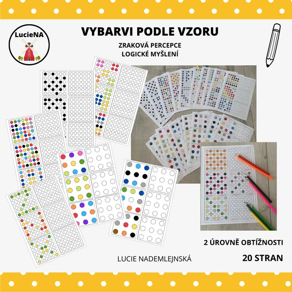 VYBARVI PODLE VZORU 1