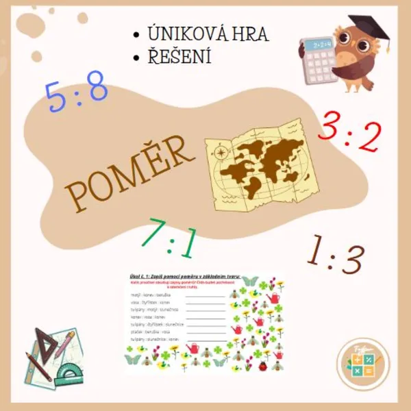 POMĚR - úniková hra 1