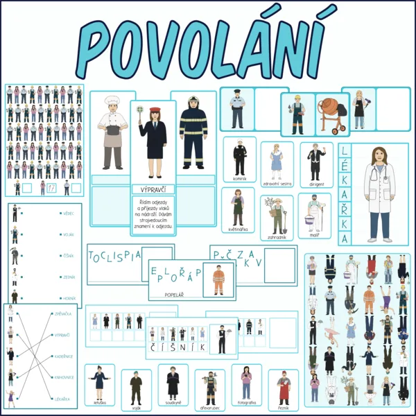 Povolání - Sada aktivit 1