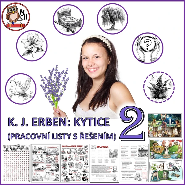 Erbenova KYTICE - 2. díl (pracovní listy s ŘEŠENÍM) 1